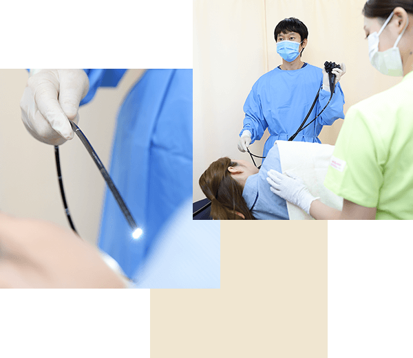 鼻から挿入する経鼻内視鏡で楽に受けられる胃カメラ検査